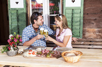 Hüttenjause mit Produkten aus dem Zillertal